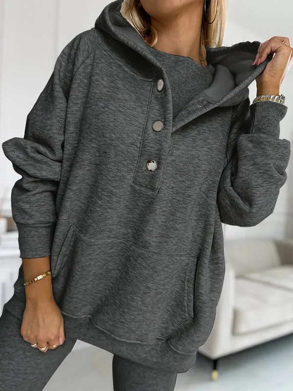 Casual Comfort Hooded Sweatshirt