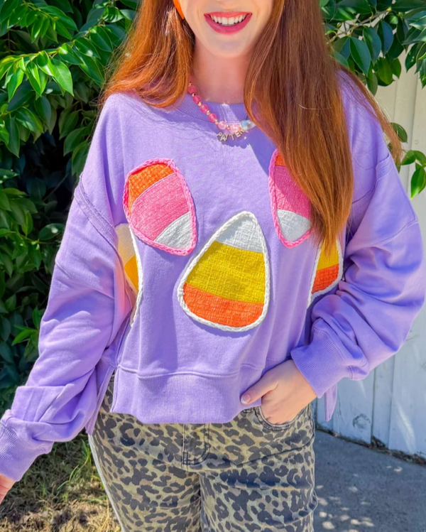Candy Corn Crop Sweater