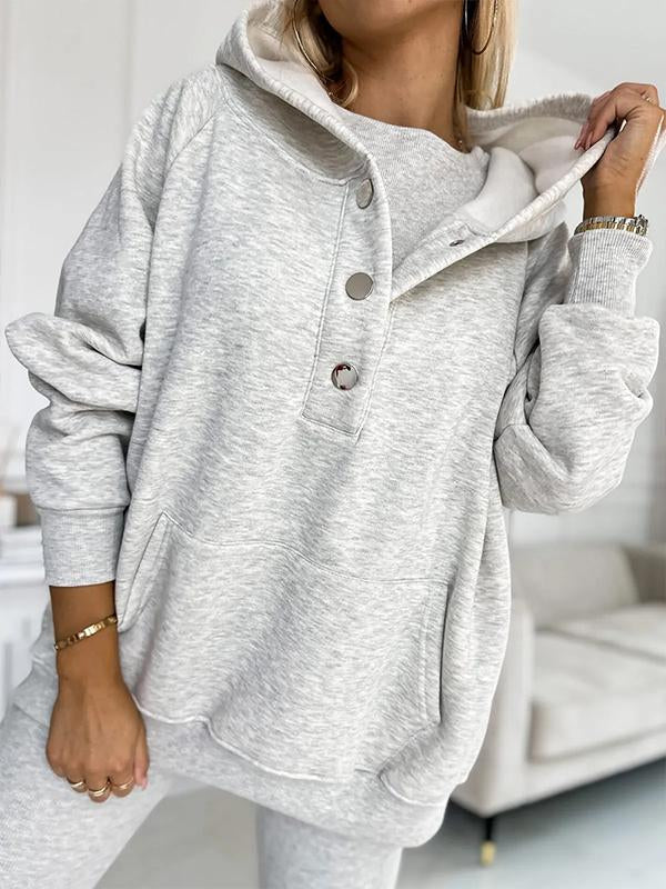 Casual Comfort Hooded Sweatshirt