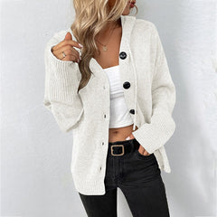 Drawstring Jacket Knitwear