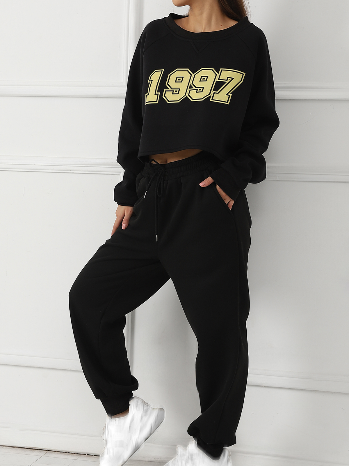 Women's Long Sleeved Hoodie Set