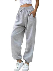 Women's Pocket Harem Casual Sweatpants