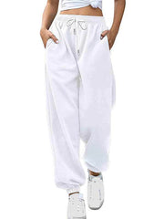 Women's Pocket Harem Casual Sweatpants